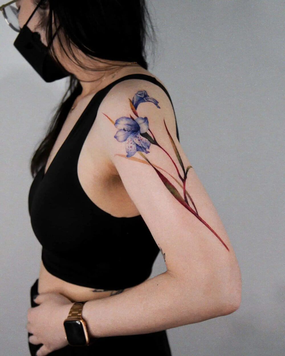25 Colorful Floral Tattoos That Are Anything But Boring - 181