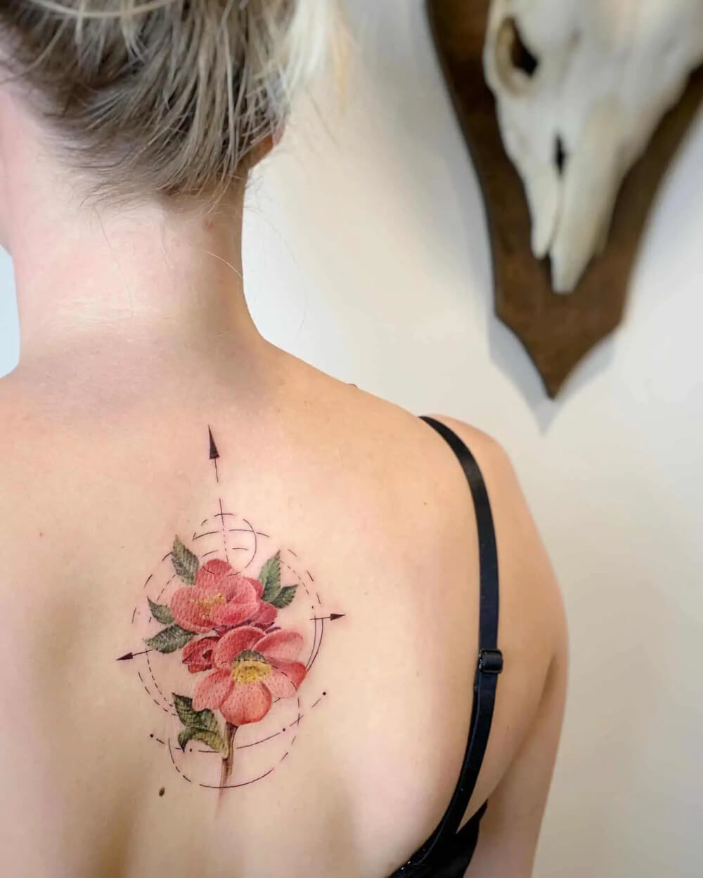25 Colorful Floral Tattoos That Are Anything But Boring - 195