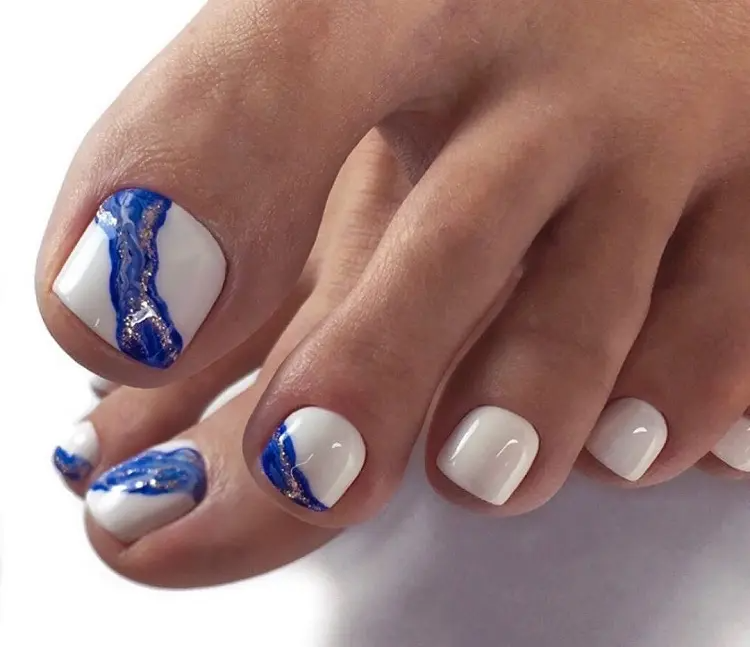 Say Goodbye to Pale Feet and Hello to Adorable Toes with This Pedicure Color Hack