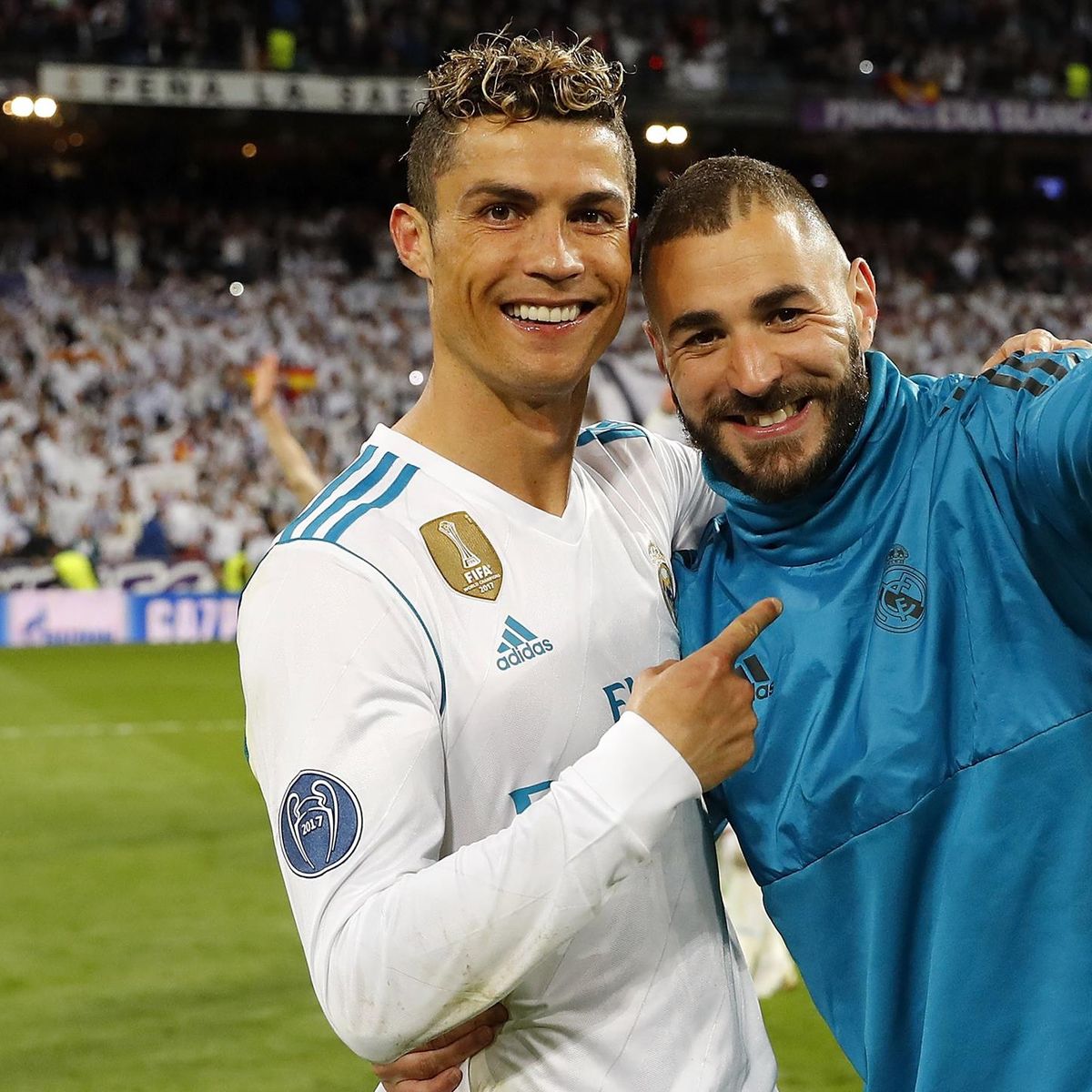 CristianoXtra on X: "KARIM BENZEMA: "I think Cristiano's happy & I hope he  will score a lot of goals." No photo with Cristiano Ronaldo? We don't need  pics to show we are