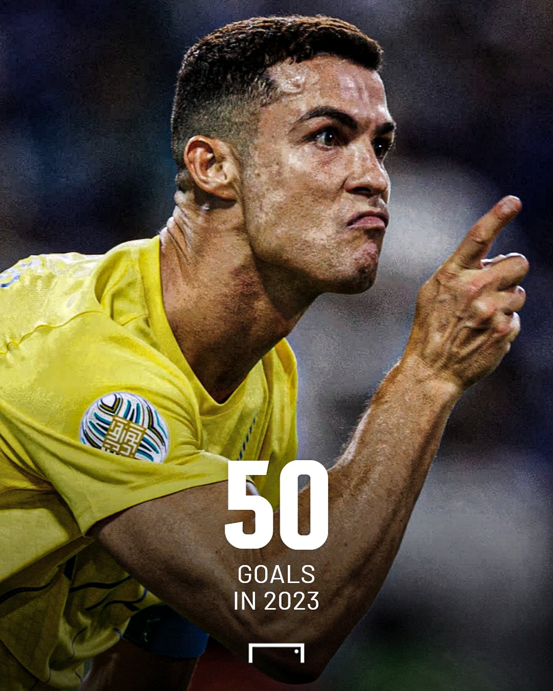 GOAL on X: "Cristiano Ronaldo scores his 50th goal in 2023   https://t.co/VrlsidYoWl" / X
