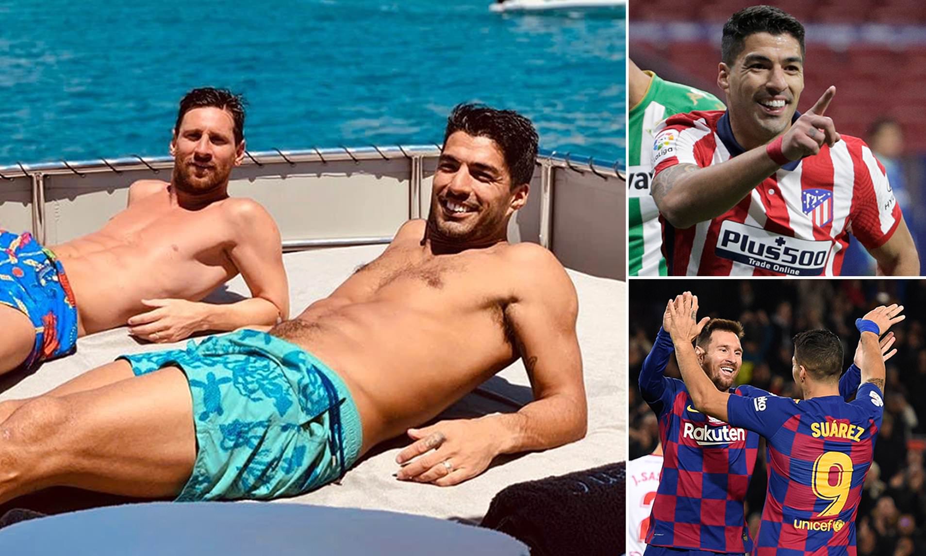 Luis Suarez opens up on friendship with Lionel Messi after leaving  Barcelona for Atletico Madrid | Daily Mail Online