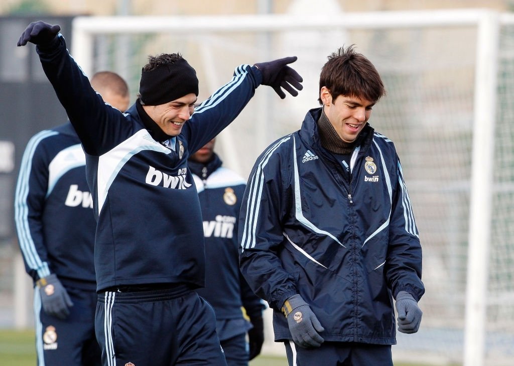 The CR7 Timeline. on X: " Cristiano Ronaldo and Ricardo Kaka during a  training session in 2009. https://t.co/rxMN2HBwoq" / X