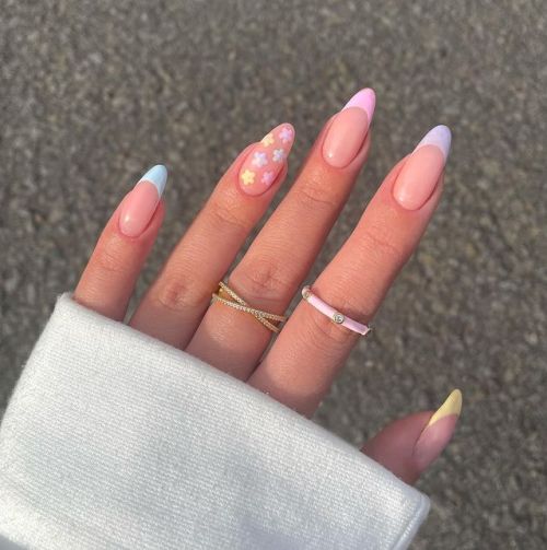 pastel nails