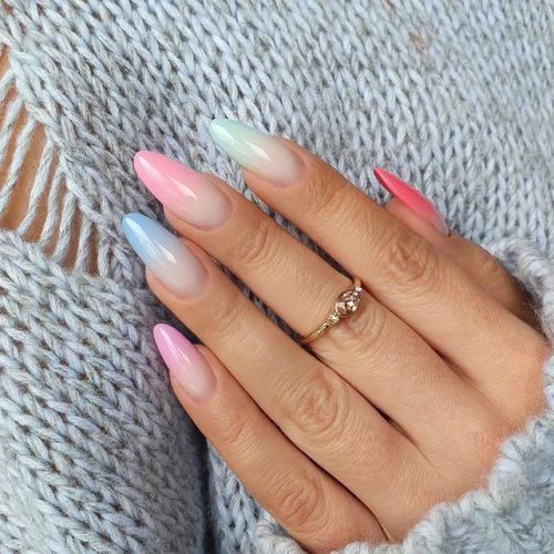 pastel nails