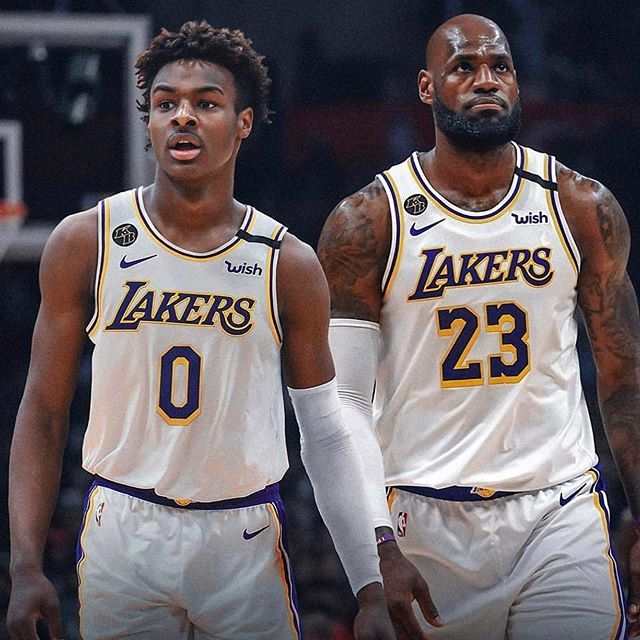 LeBron James  on Instagram: “Bronny joins the Lakers, and LeBron finally  goes bald... is this the future? ?… | King lebron james, Lebron  james, King lebron