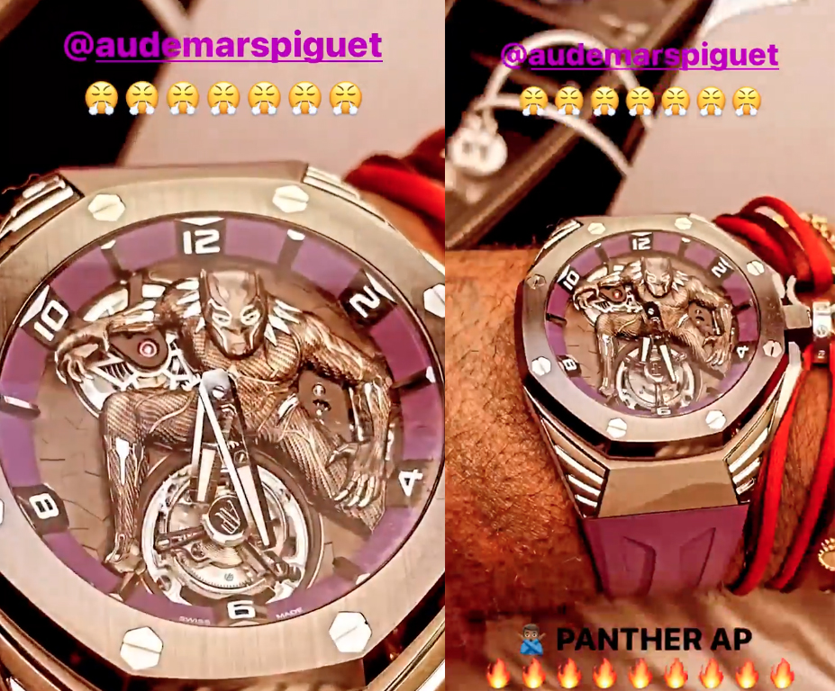 Dưỡng thương ngoài sân, LeBron James được phát hiện đeo đồng hồ tiền tỷ  siêu hiếm
