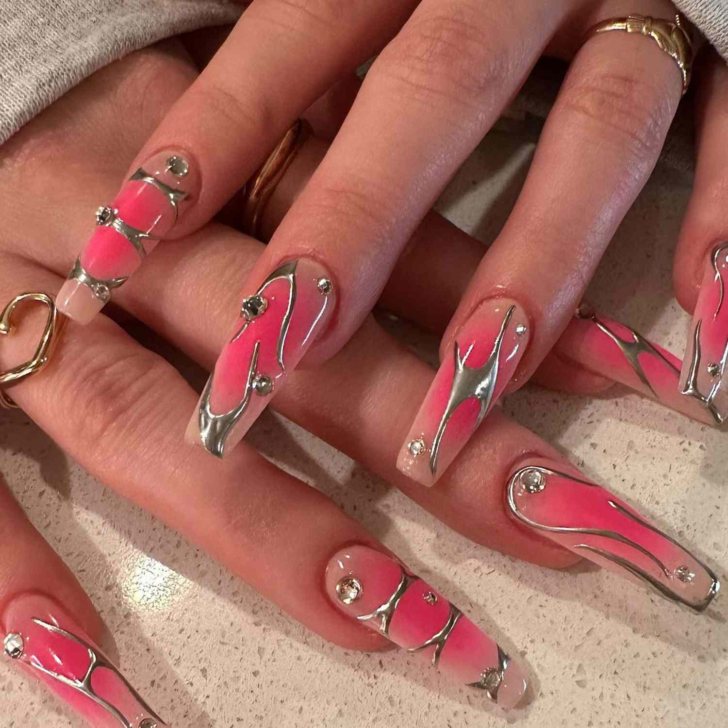 18 Pink Aura Nail Ideas Worth Copying