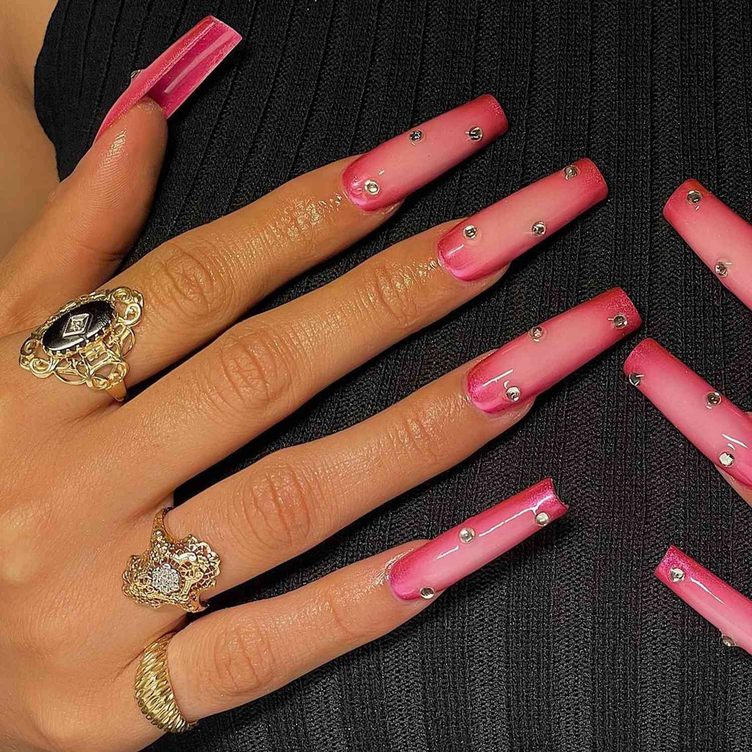 18 Pink Aura Nail Ideas Worth Copying