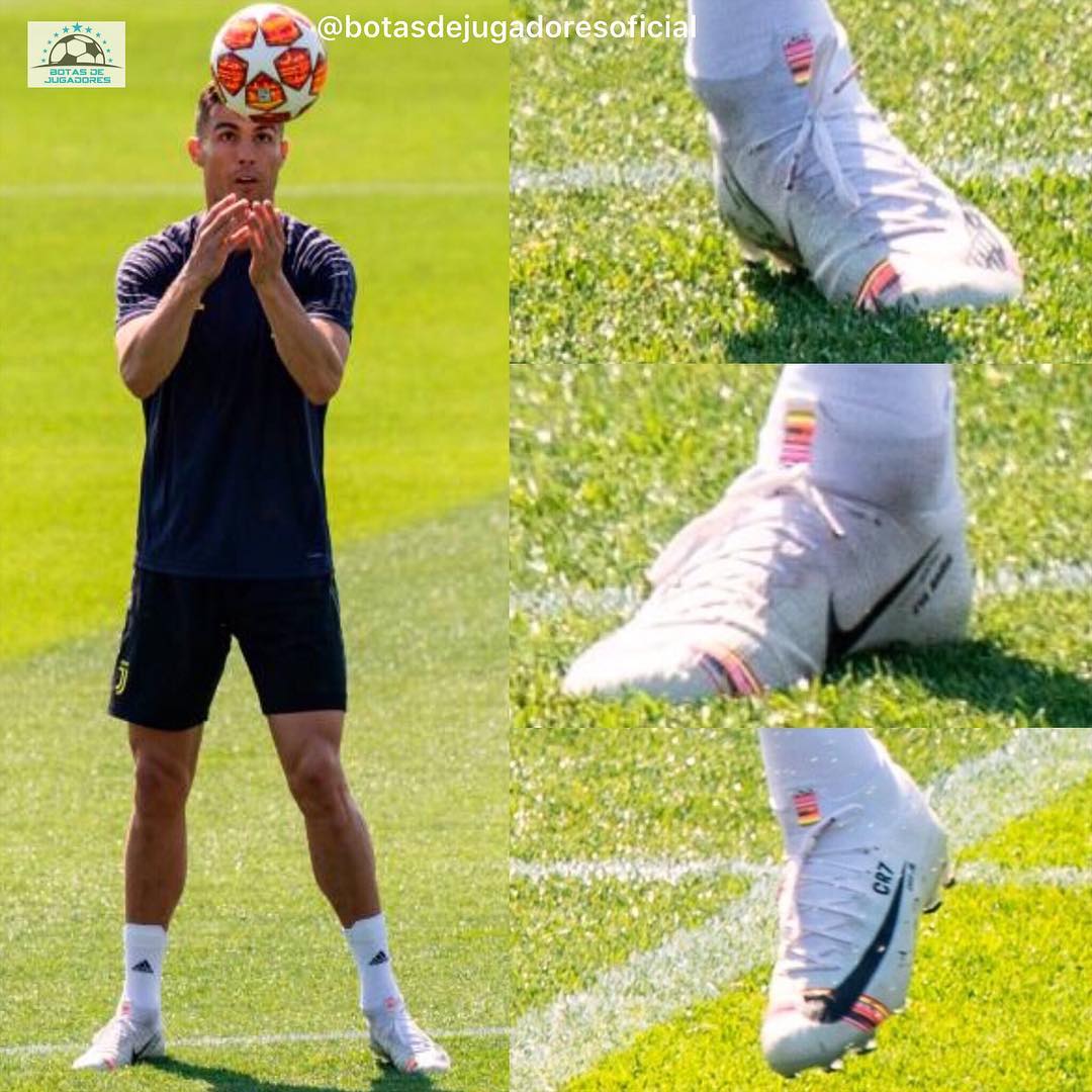 One Of Three Players - Cristiano Ronaldo Trains In Nike Mercurial Superfly  360 "LVL Up" Boots - Footy Headlines