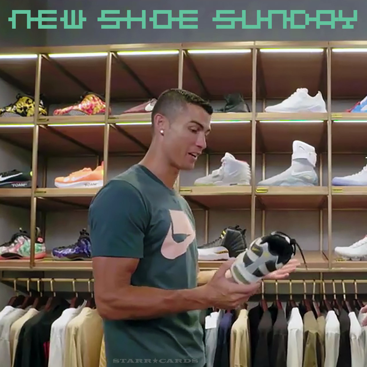 New Shoe Sunday: Cristiano Ronaldo goes sneaker shopping in Beijing