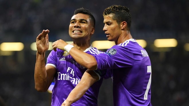 Casemiro: 'Tôi mãi mang ơn Ronaldo' - Thể thao