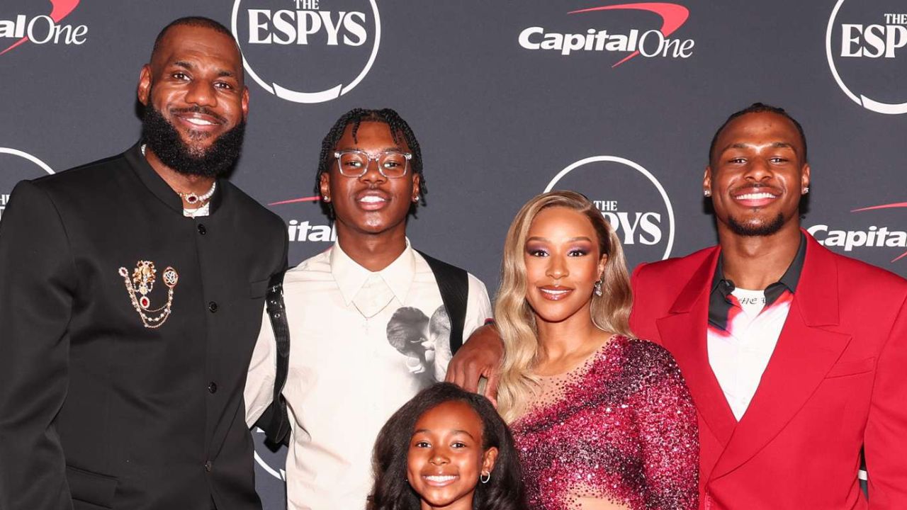 LeBron James Family