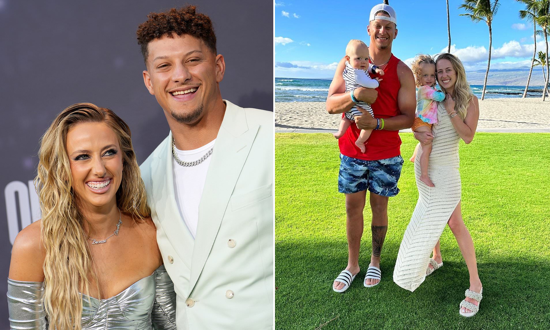 Patrick Mahomes' wife, Brittany, opens up on her QB husband's strange habit  before bed every night as she goes into detail on life in the spotlight  alongside the Chiefs star | Daily