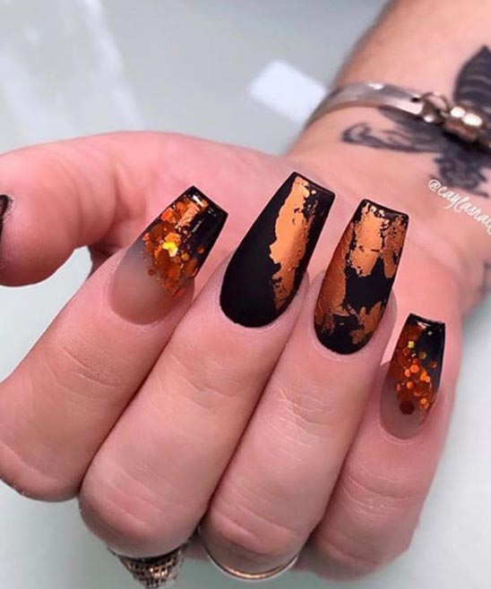Cute Acrylic Fall Nails