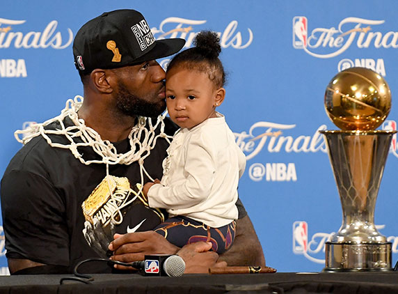 LeBron James' Most Adorable Family Photos | Essence