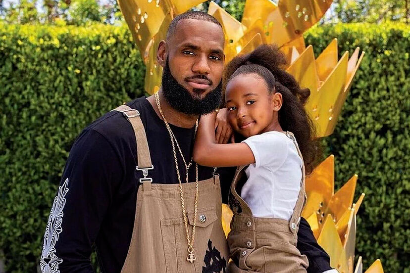 LeBron James has an adorable lunch date with his daughter: "She's crazy!" | Marca