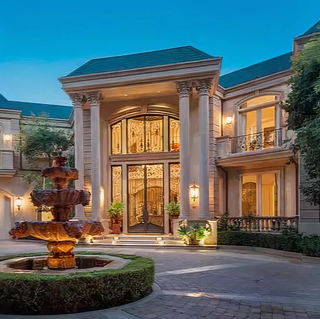Entrance of Taylor Swift's Beverly Hills Home