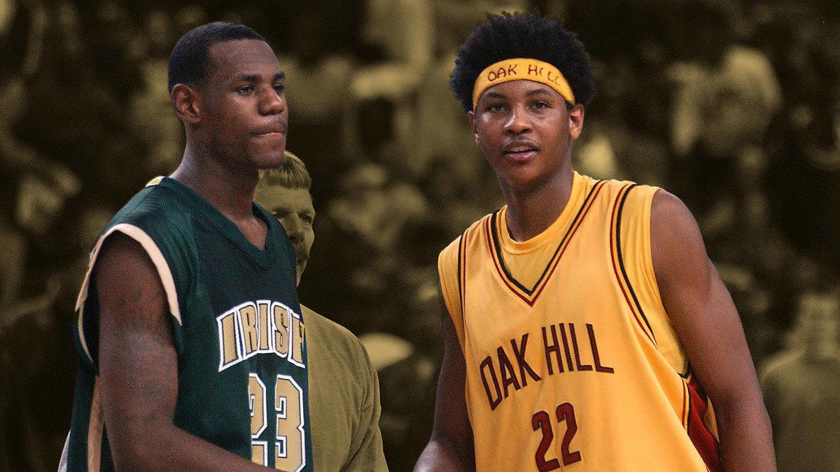 Carmelo Anthony explains how he knew LeBron James was destined for greatness  even in high-school: “It was the way he moved on the court”