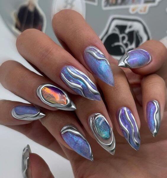 Here Are 31 Elegant Nail Ideas For You To Stay Fabulous 24/7 - 237