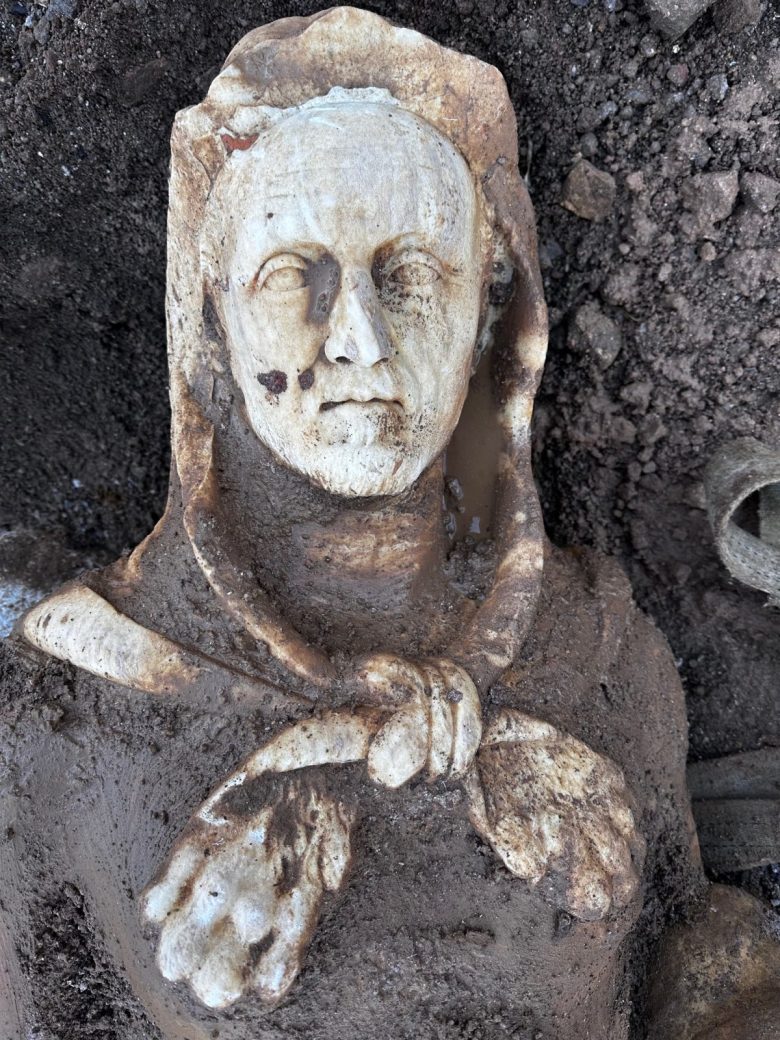 Life-Size Hercules Statue Unearthed From Roman Sewer