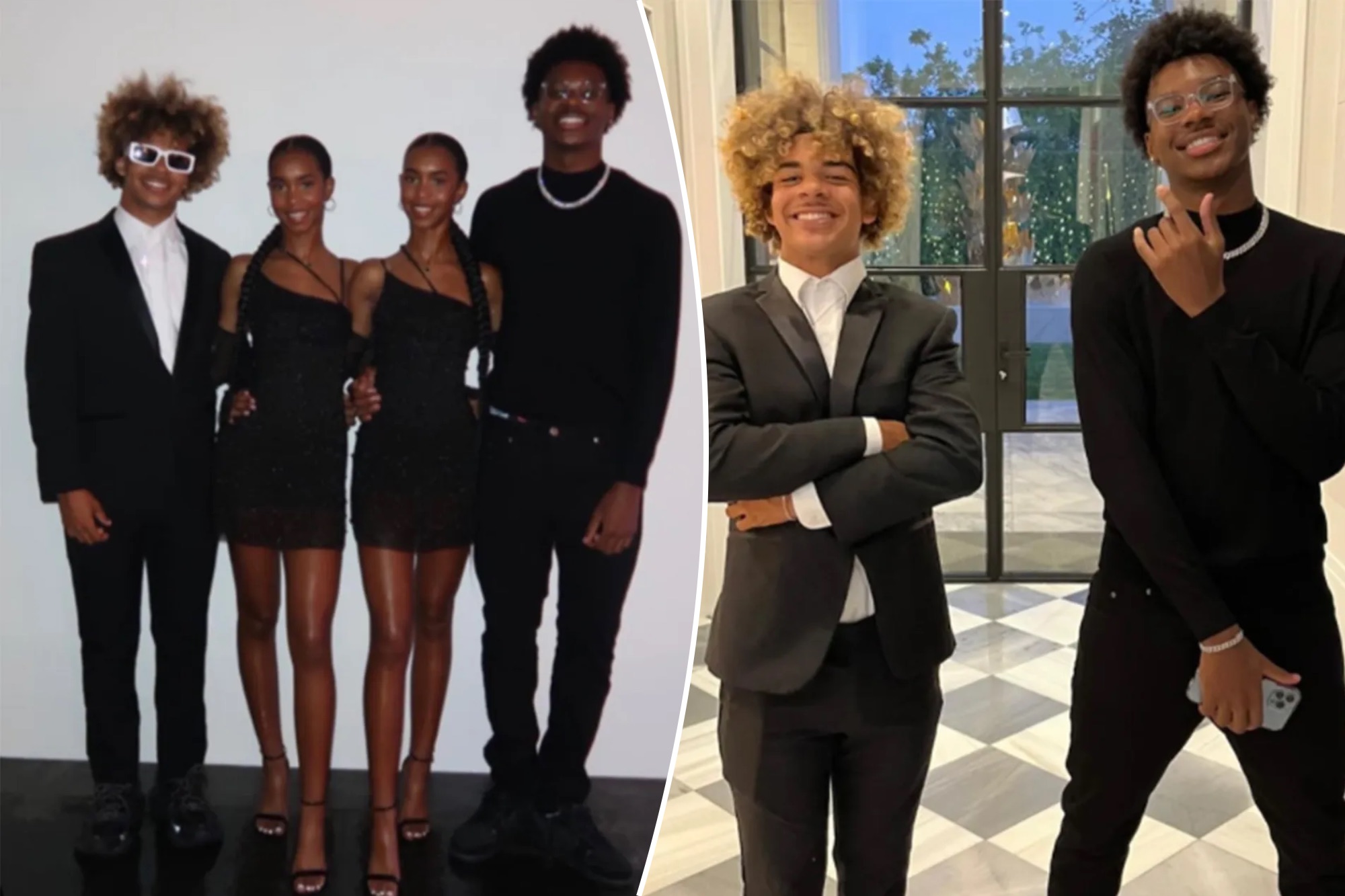 Bryce James takes Diddy's daughter to homecoming dance