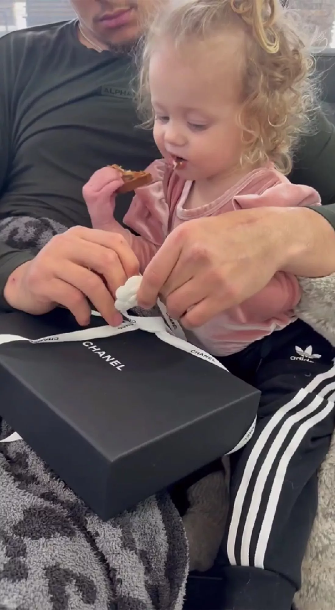 Brittany and Patrick Mahomes Gift Daughter Sterling a Mini Chanel Bag for Her Second Birthday