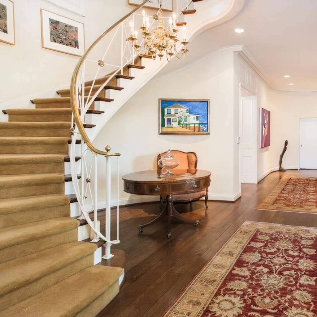 Staircase in Taylor Swift's Beverly Hills Home