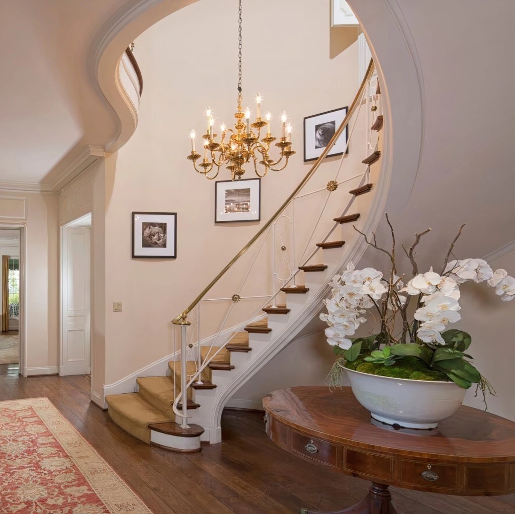 Staircase in Taylor Swift's Beverly Hills Home