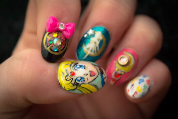 20+ Nail Designs That A Sailor Moon Fan Should Not Miss - 157