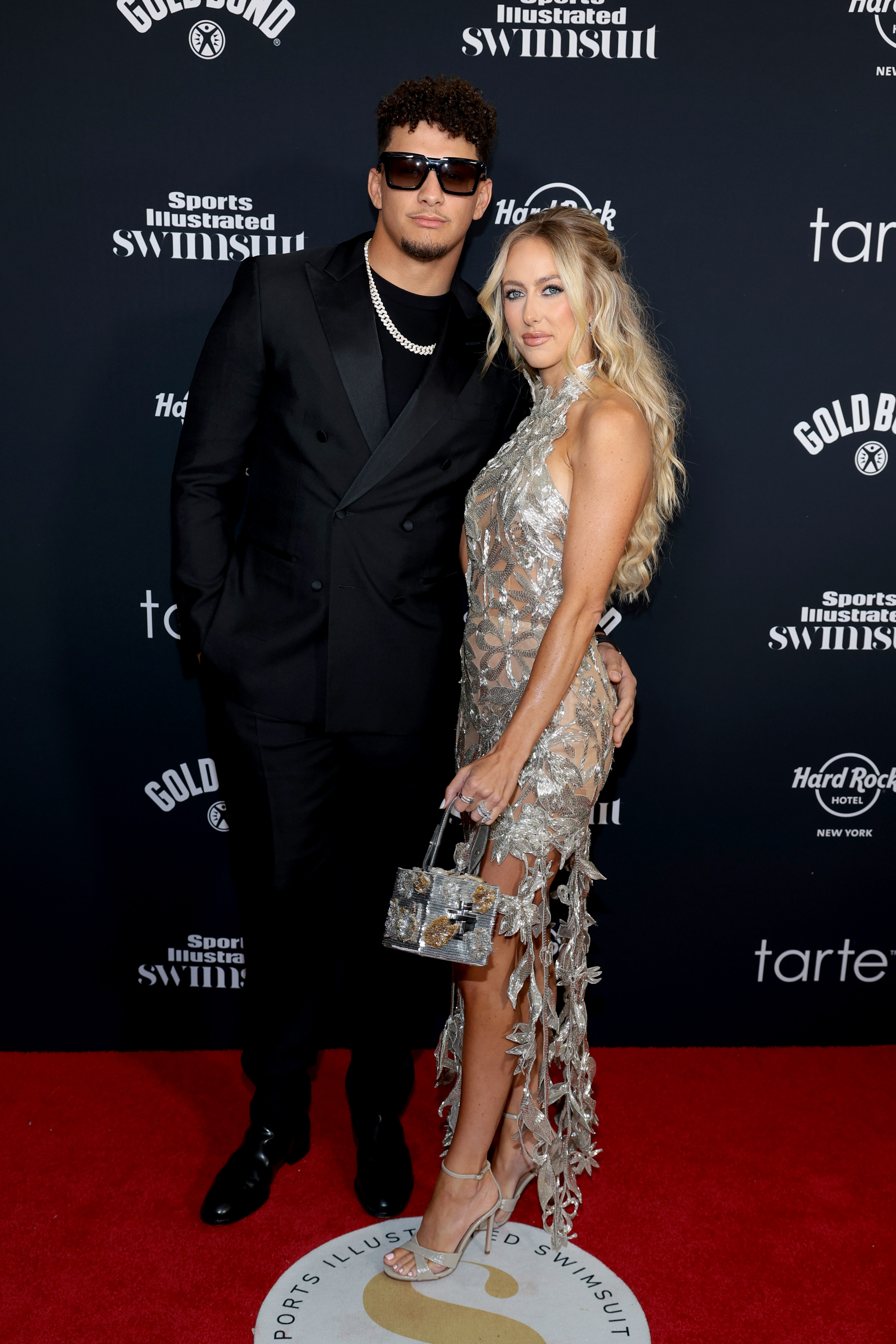 Patrick Mahomes and his wife, Brittany, took their talents to the red carpet at the 2024 Sports Illustrated Swimsuit Issue launch party in New York City on Thursday night