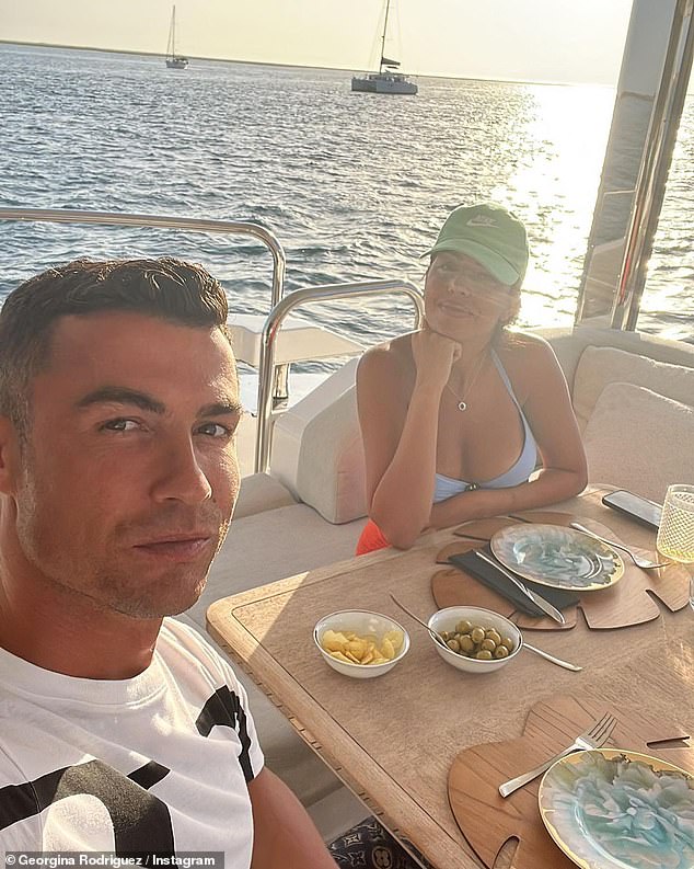 Partner:His girlfriend Georgina Rodriguez is believed to have an iron-clad 'pre-nuptial-style' agreement with Cristiano should the pair separate, according to reports in Spain
