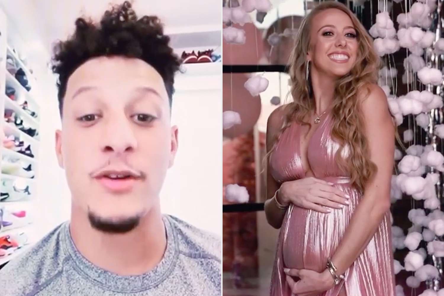 Patrick Mahomes' Message to Pregnant Brittany Matthews at Baby Shower