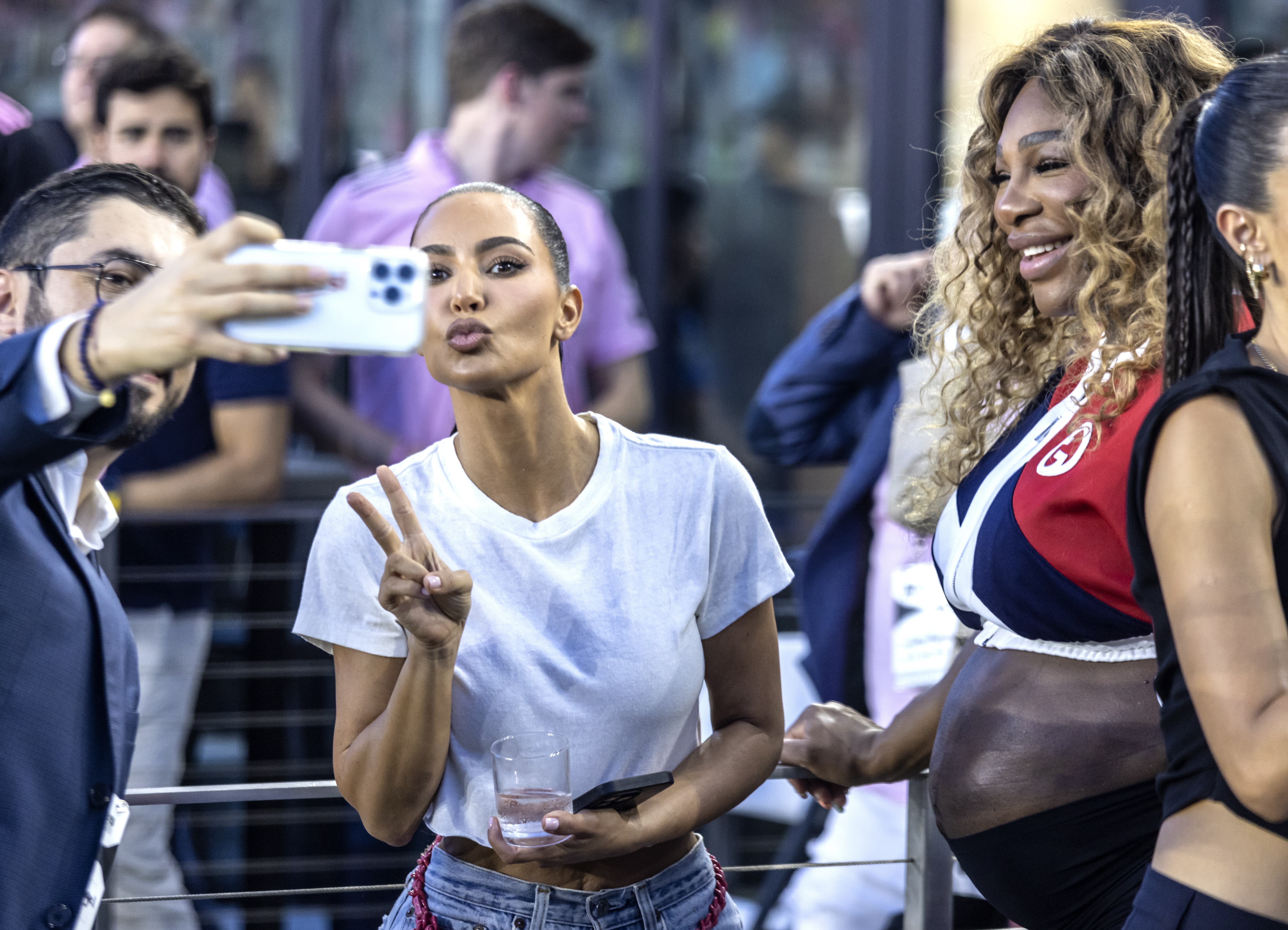 Kim Kardashian was at Lionel Messi's Inter Miami debut