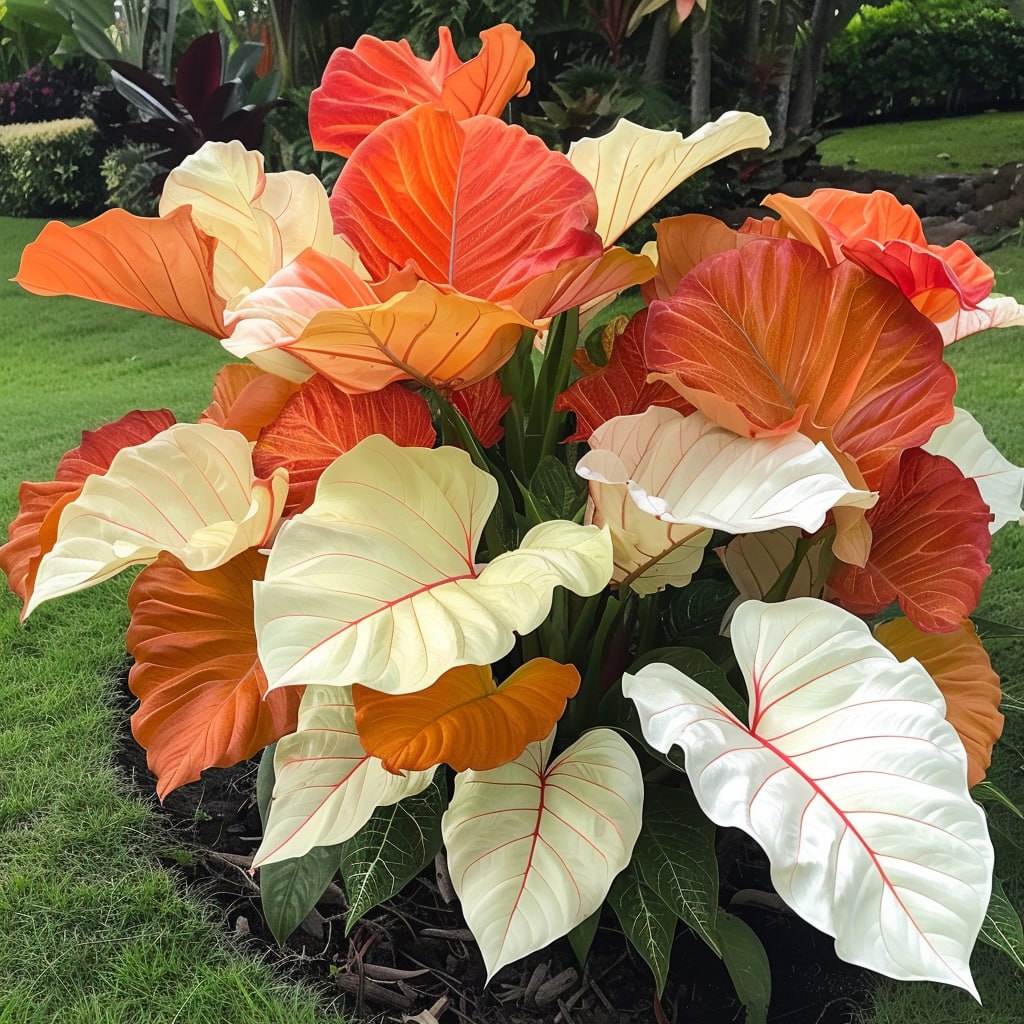 Elephant Ear 'Tropical Flame'