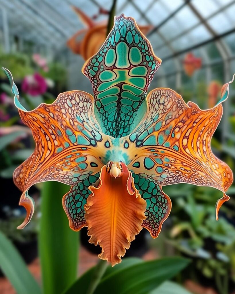 Mesmerizing Orchid Blossom