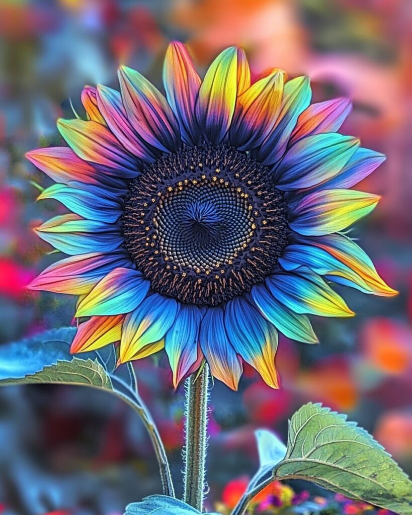 Sunflower 'Rainbow Burst'