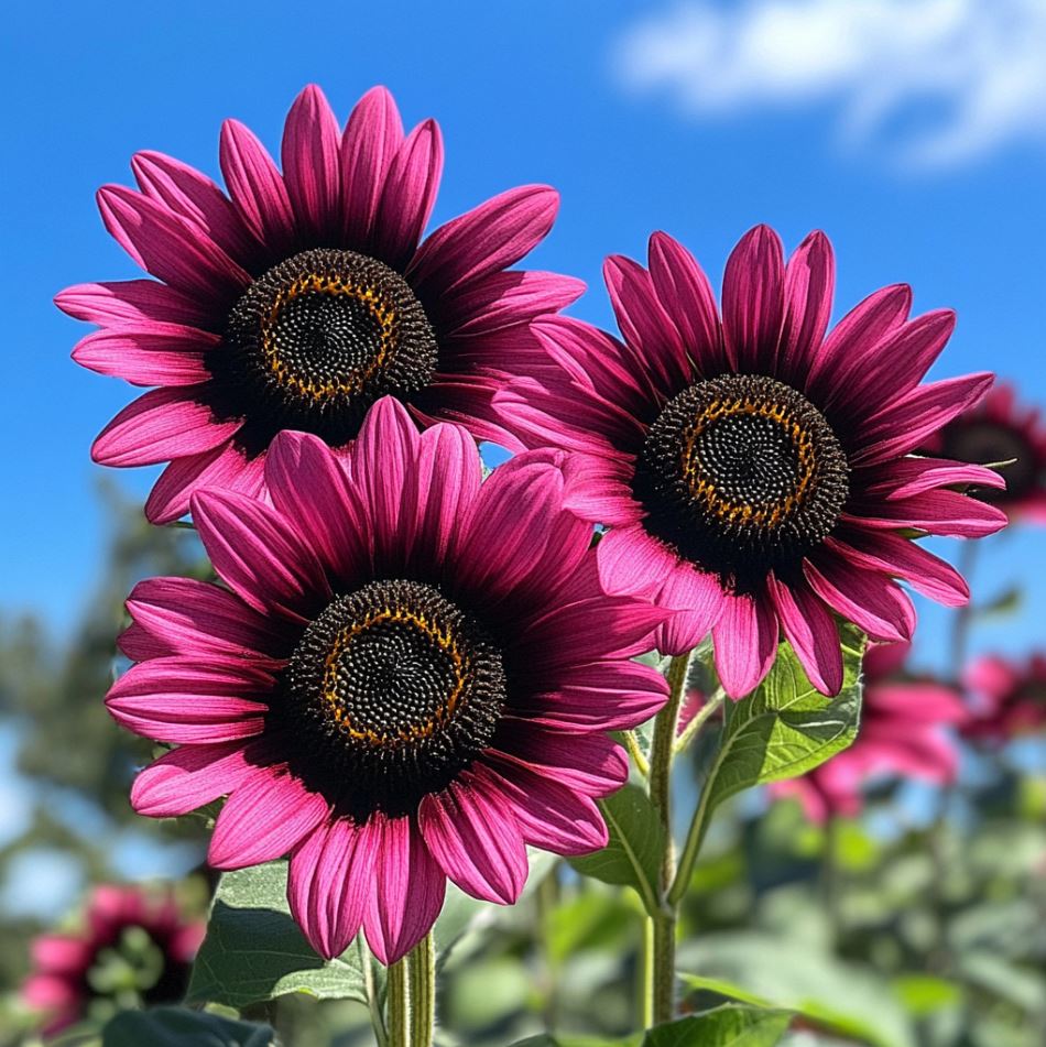 Sunflower 'Velvet Queen'