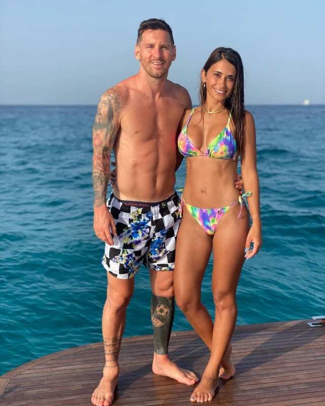 Lionel Messi holidays with wife Antonela Roccuzzo and kids, see photos |  Photogallery - ETimes