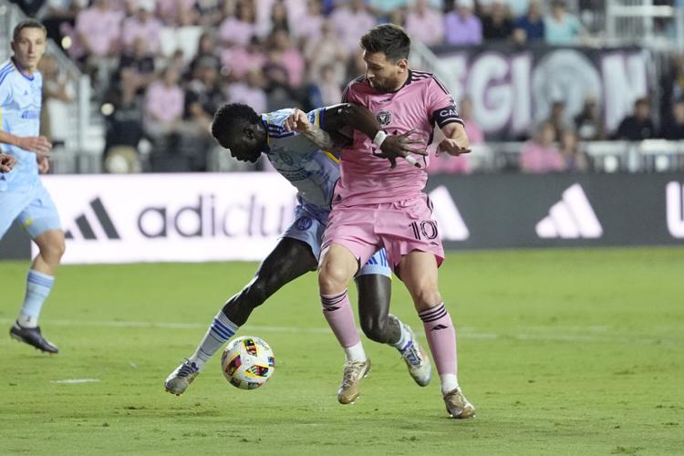 Inter Miami gets a win in Messi's MLS playoff opener, tops Atlanta United 2-1 | Pro Sports | wvnews.com