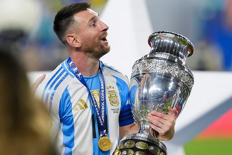 Phú Yên Online - Lionel Messi thiết lập hàng loạt kỷ lục sau khi Argentina vô địch Copa America 2024