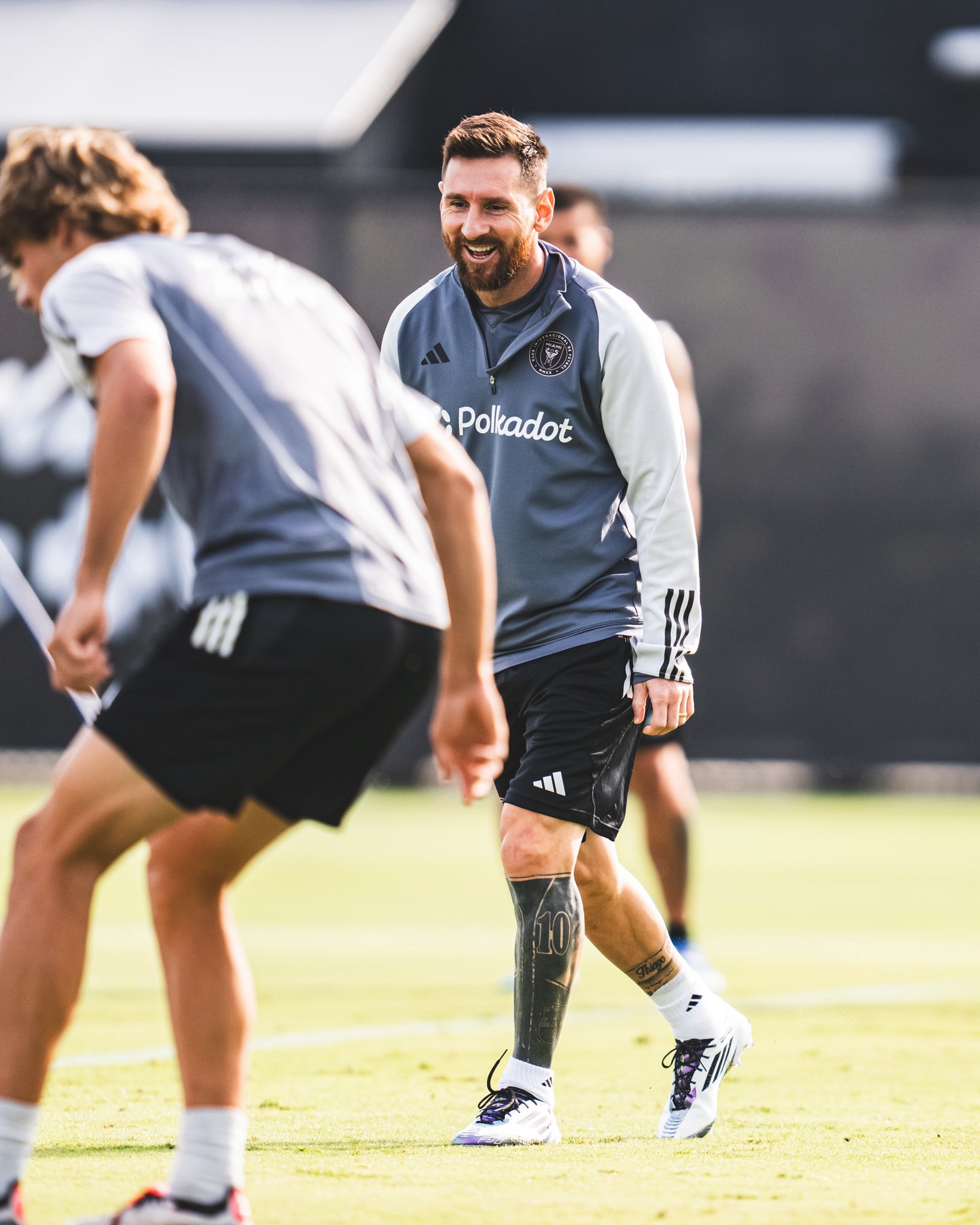 Messi has returned to training with his Inter Miami teammates immediately after returning from Argentina