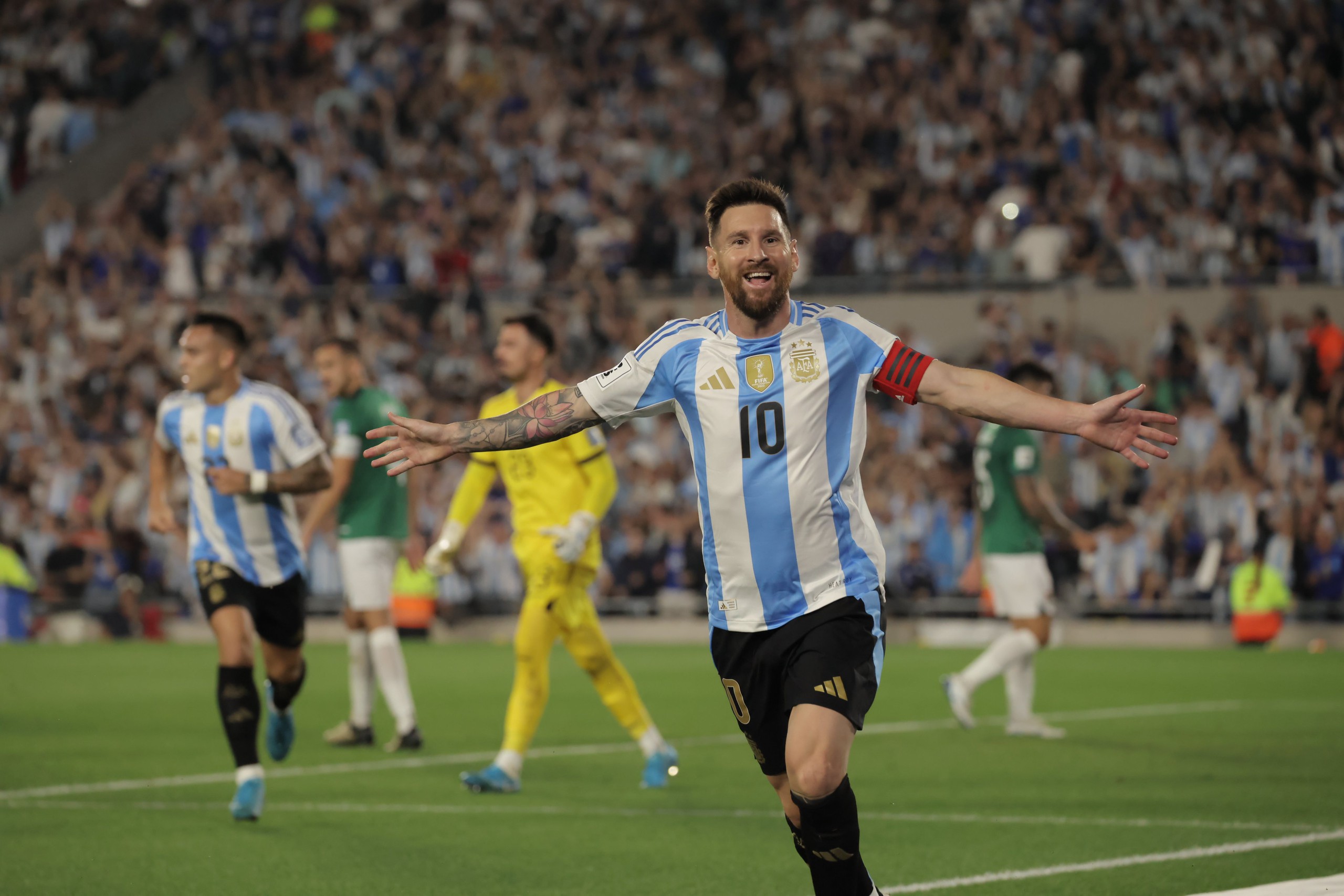 Messi est récemment revenu dans l'équipe d'Argentine et a marqué un triplé lors d'une victoire 6-0 contre la Bolivie.