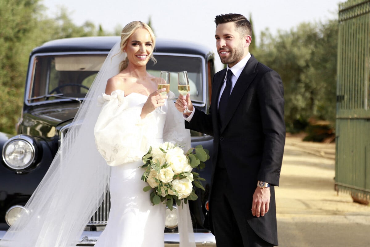 Photo : Mariage de Jordi Alba et Romarey Ventura à Séville, Espagne. -  Purepeople