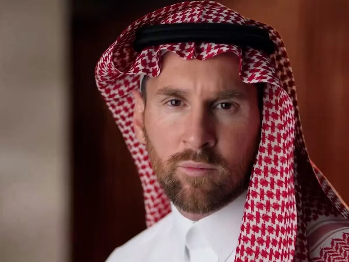 CONOCE - Messi posó como modelo para una marca de ropa de Arabia Saudita -  KCH FM