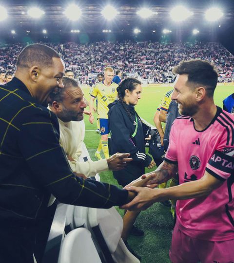 Lionel Messi meets Will Smith as Inter Miami beat Real Salt Lake in MLS  Opener - Pulse Sports Nigeria