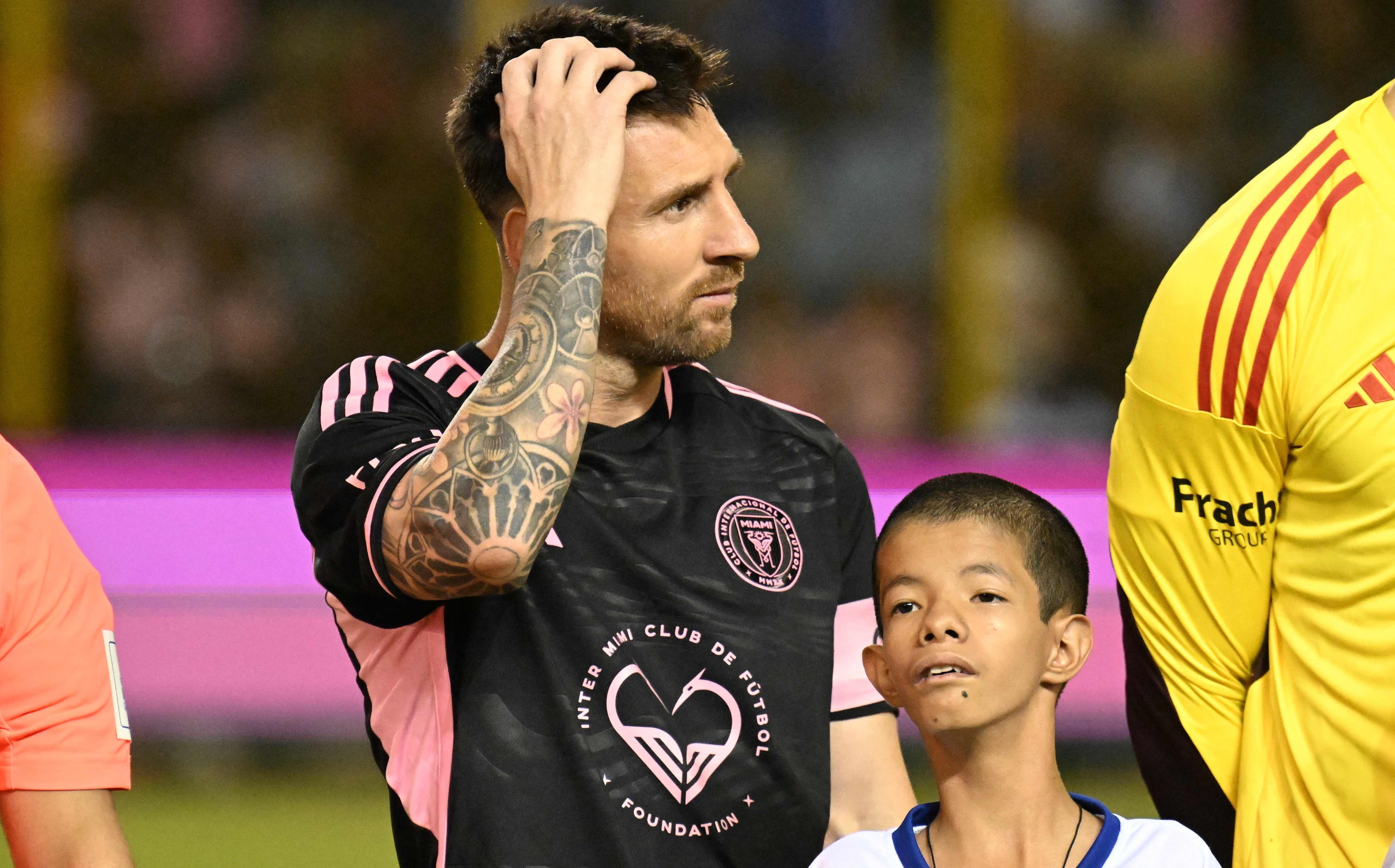 Messi en El Salvador